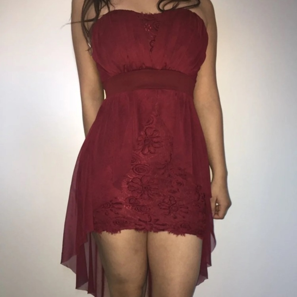 ♥️Burgendy dress ♥️